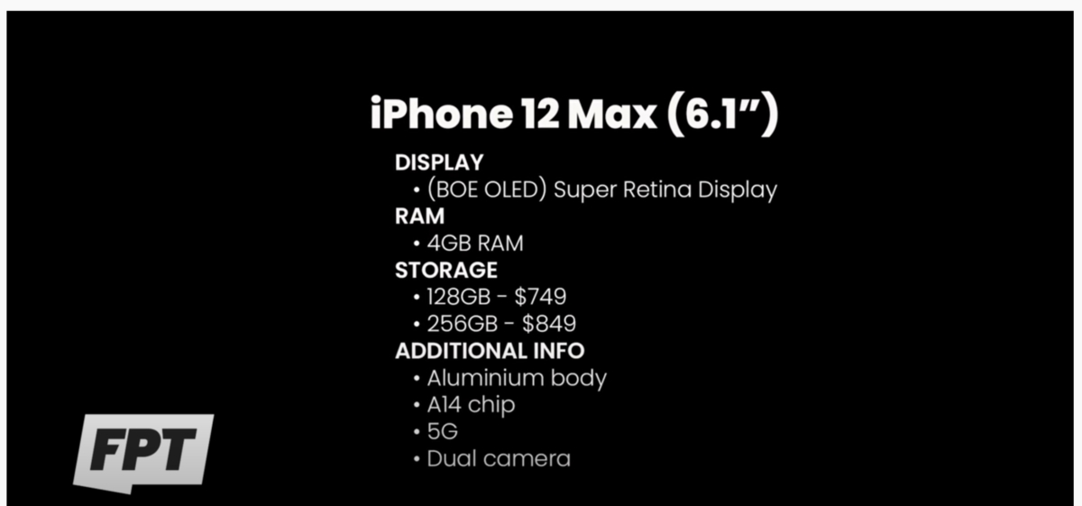 iPhone12 Max（6.1インチ）