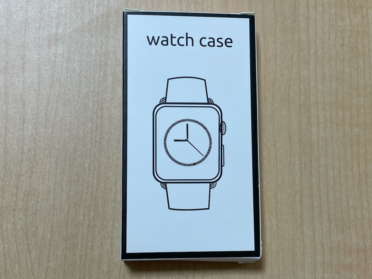 Apple Watch。Yoarmyt 透明クリアケースを購入。開封写真と簡単な