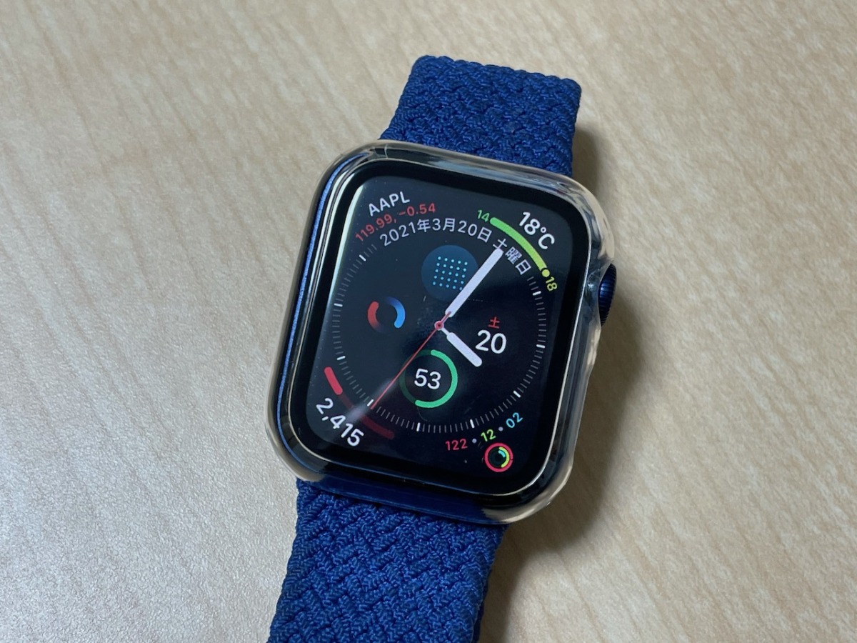 Apple Watch、クリアケース