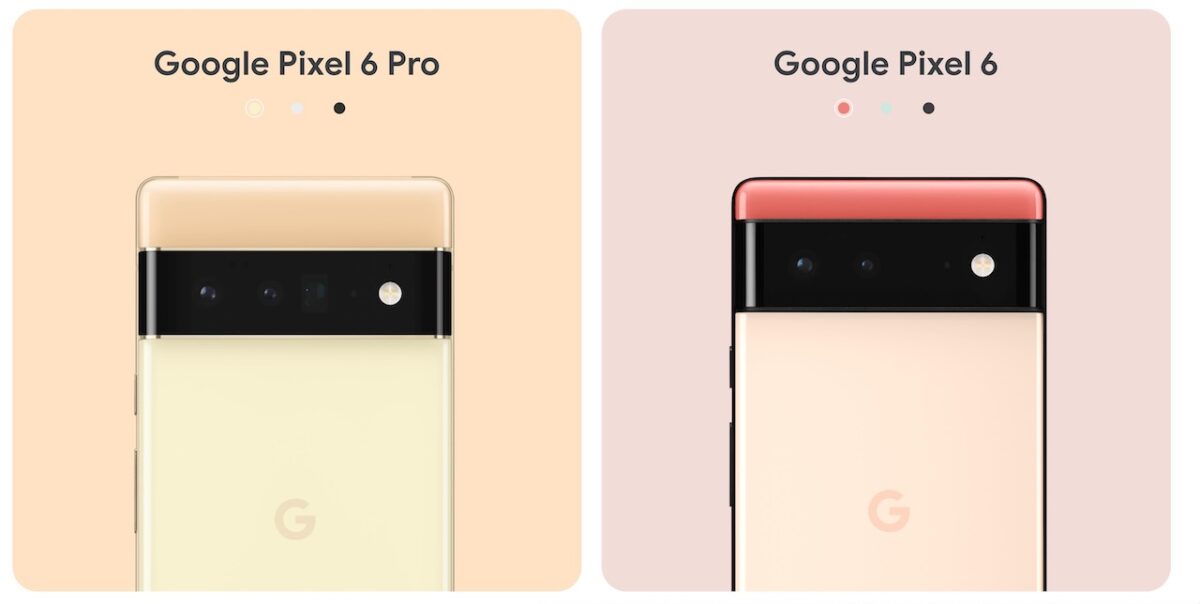 Pixel 6、Pixel 6 Pro