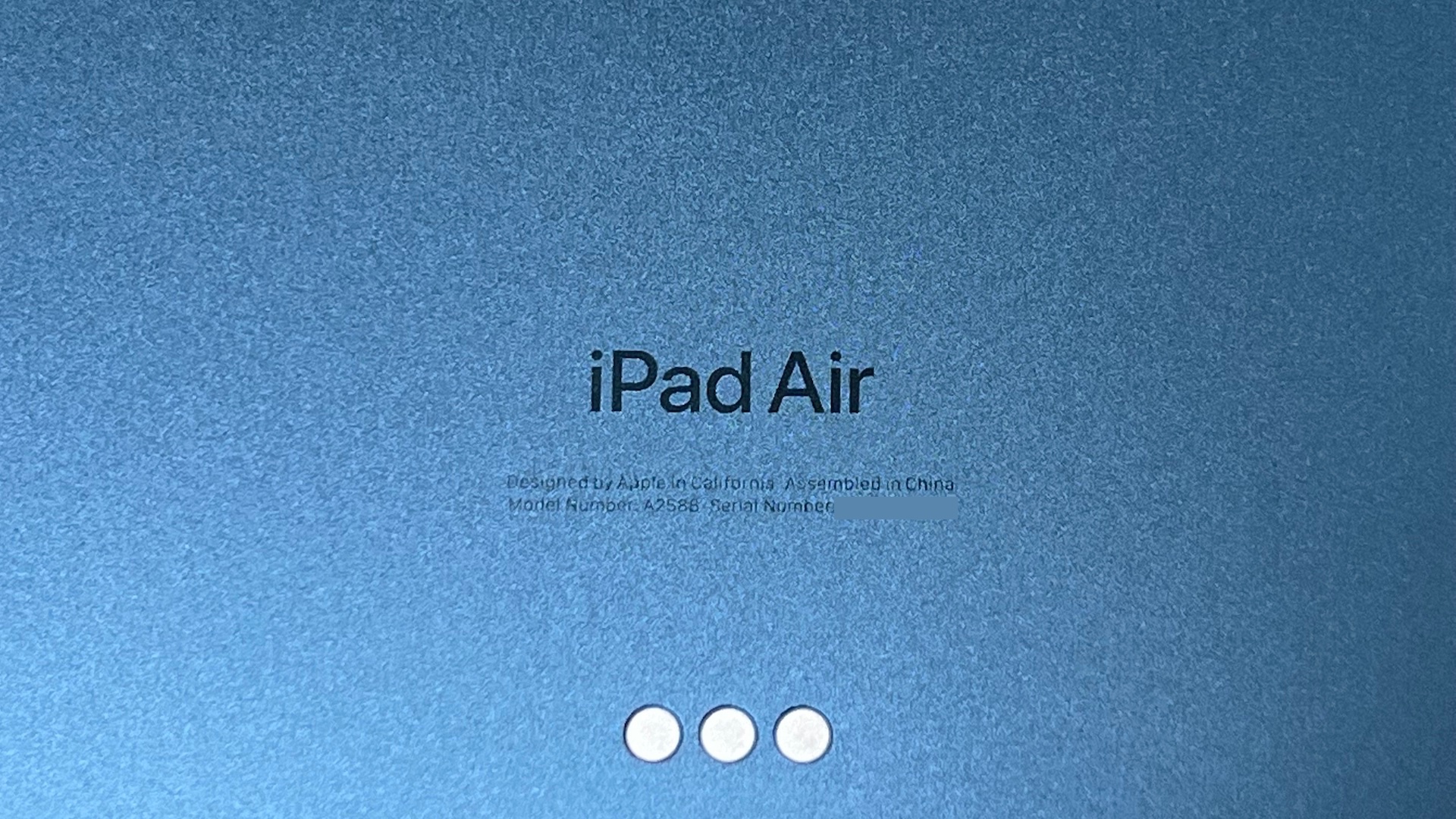 iPad Airのロゴ