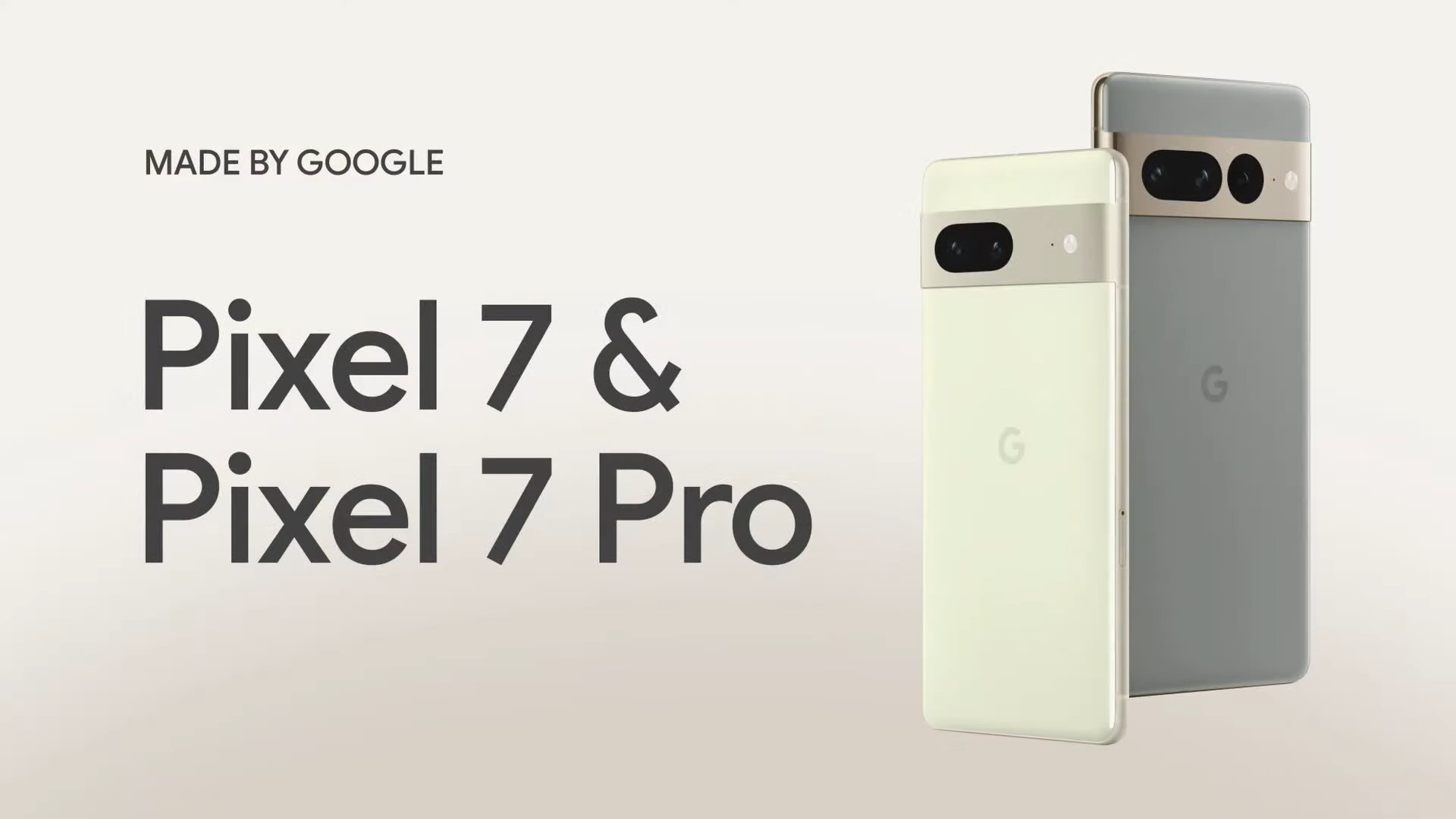 Pixel7、Pixel 7 Pro