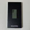 Samsung Galaxy S23 Ultra SCG20。グリーン。au版を購入。開封写真。感想レビュー。An