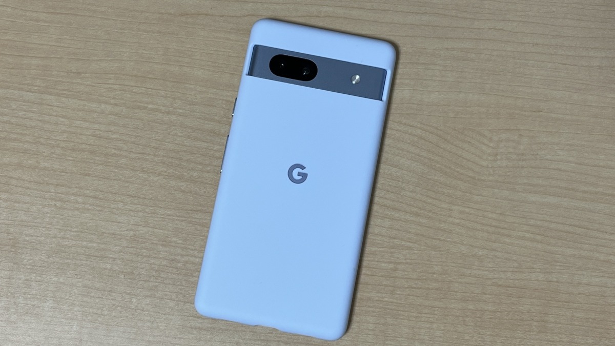 Google純正ケース。Pixel7a