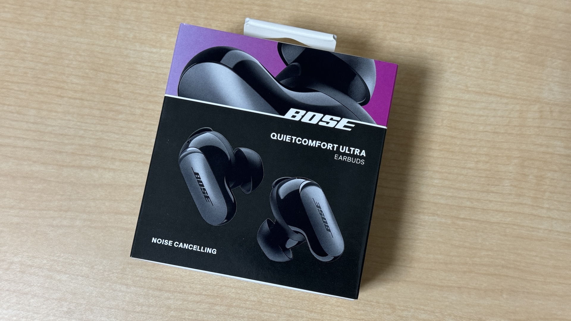 Bose QuietComfort Ultra Earbudsのパッケージ