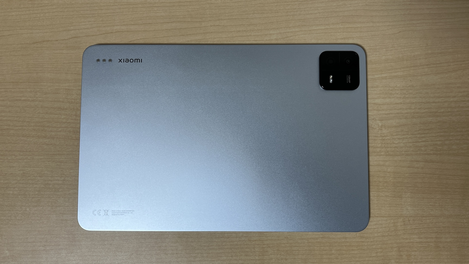 Xiaomi Pad 6の背面